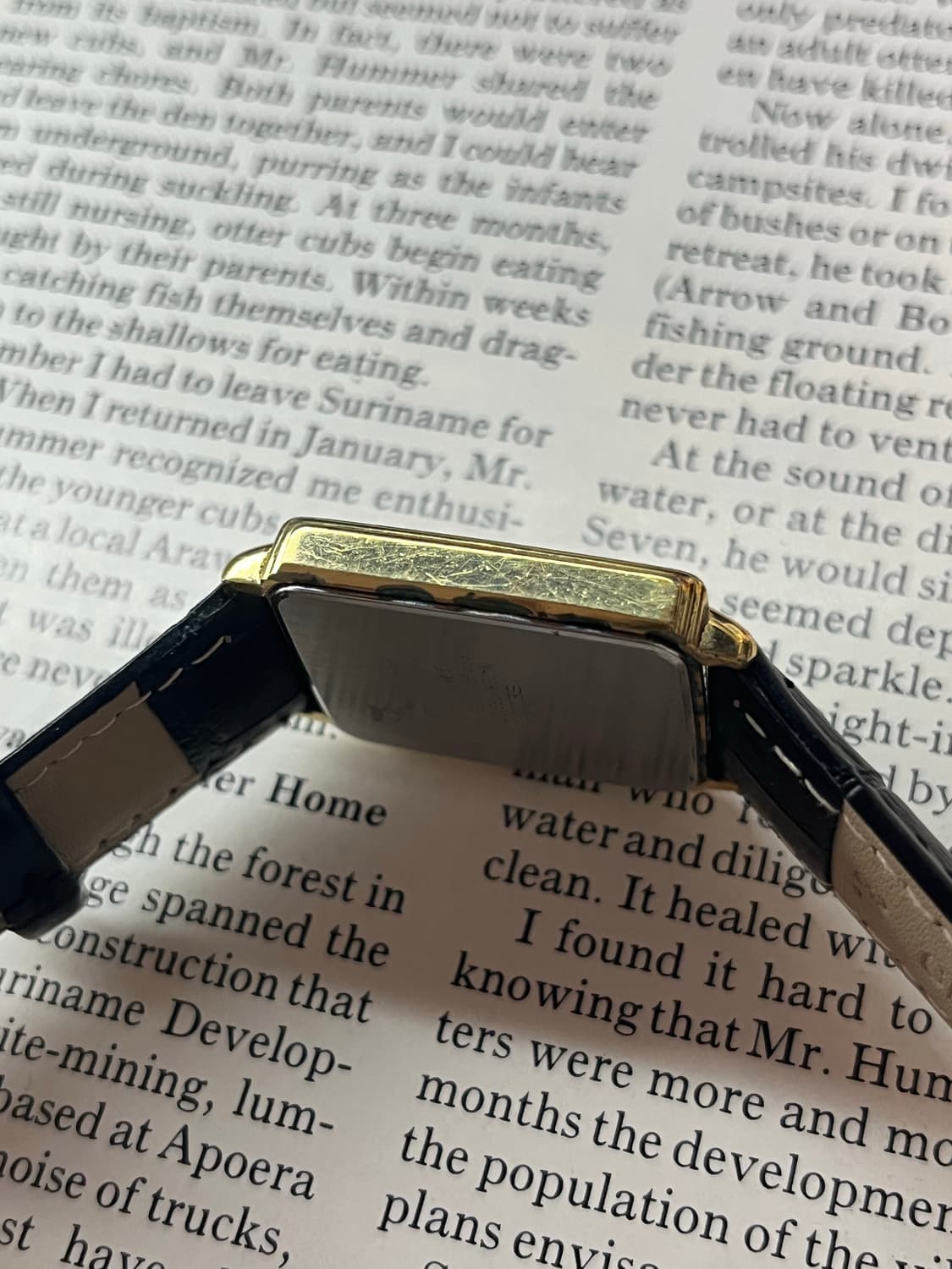  Vintage Seiko Quartz Tank Watch 상품이미지8