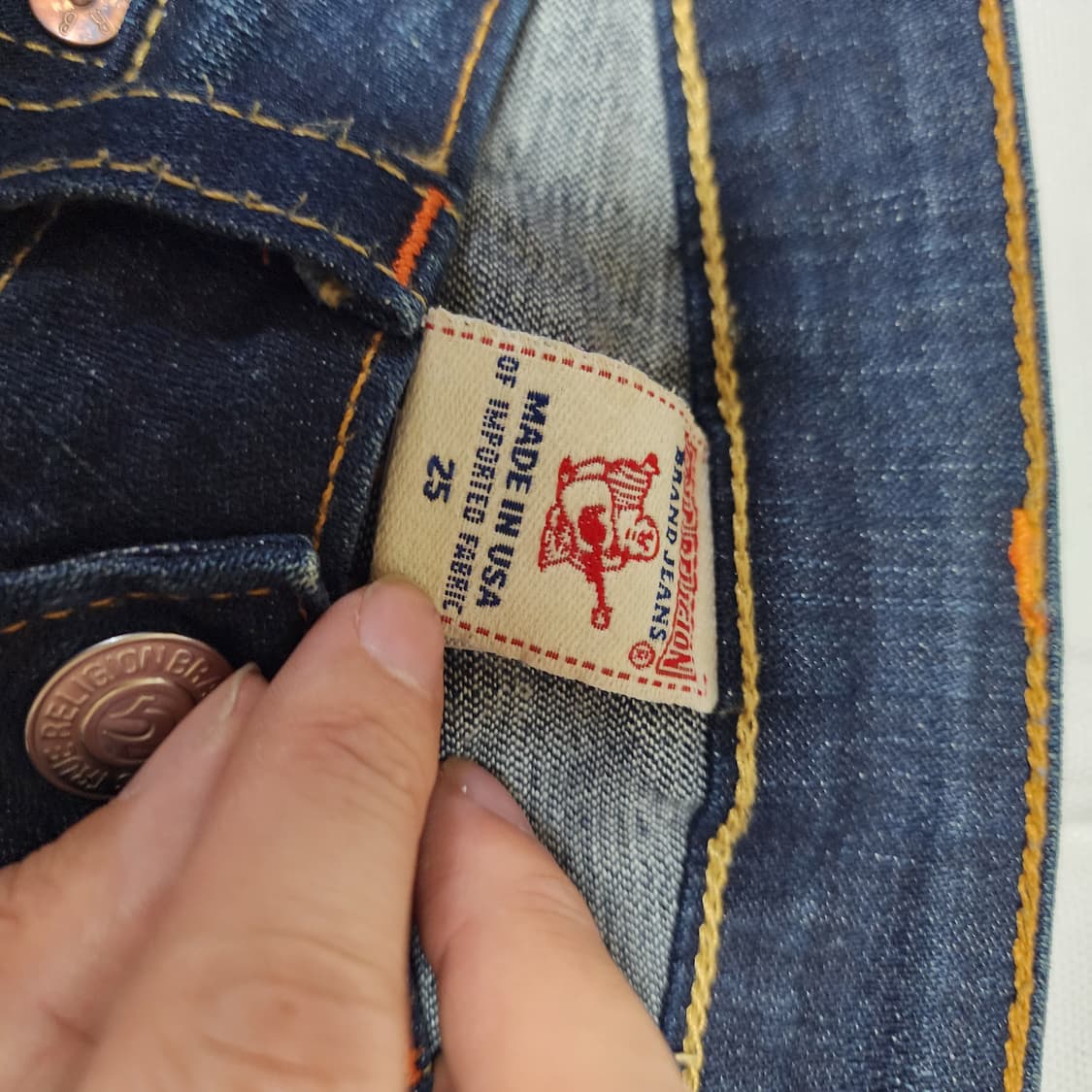 트루릴리젼 BILLY Y2K 데님팬츠 상품이미지8