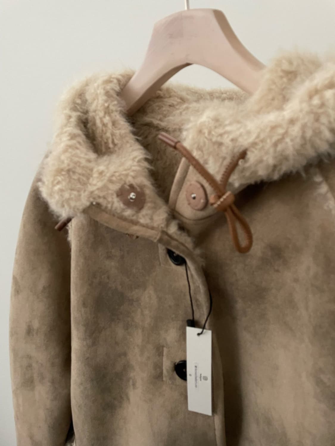 breathe 브리드 후드 무스탕 상품이미지4