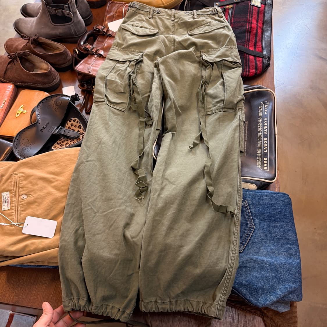 휴스턴 M65 밀리터리 팬츠 카고팬츠 XS 27 26 상품이미지4