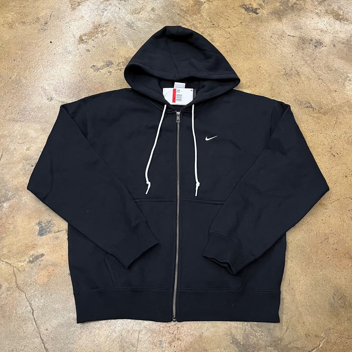 [정품/L] 나이키 블랙 후드 집업 nrg b15 상품이미지2