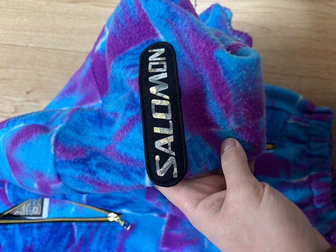 SALOMON (Made in Japan) 반집업후리스 상품이미지3