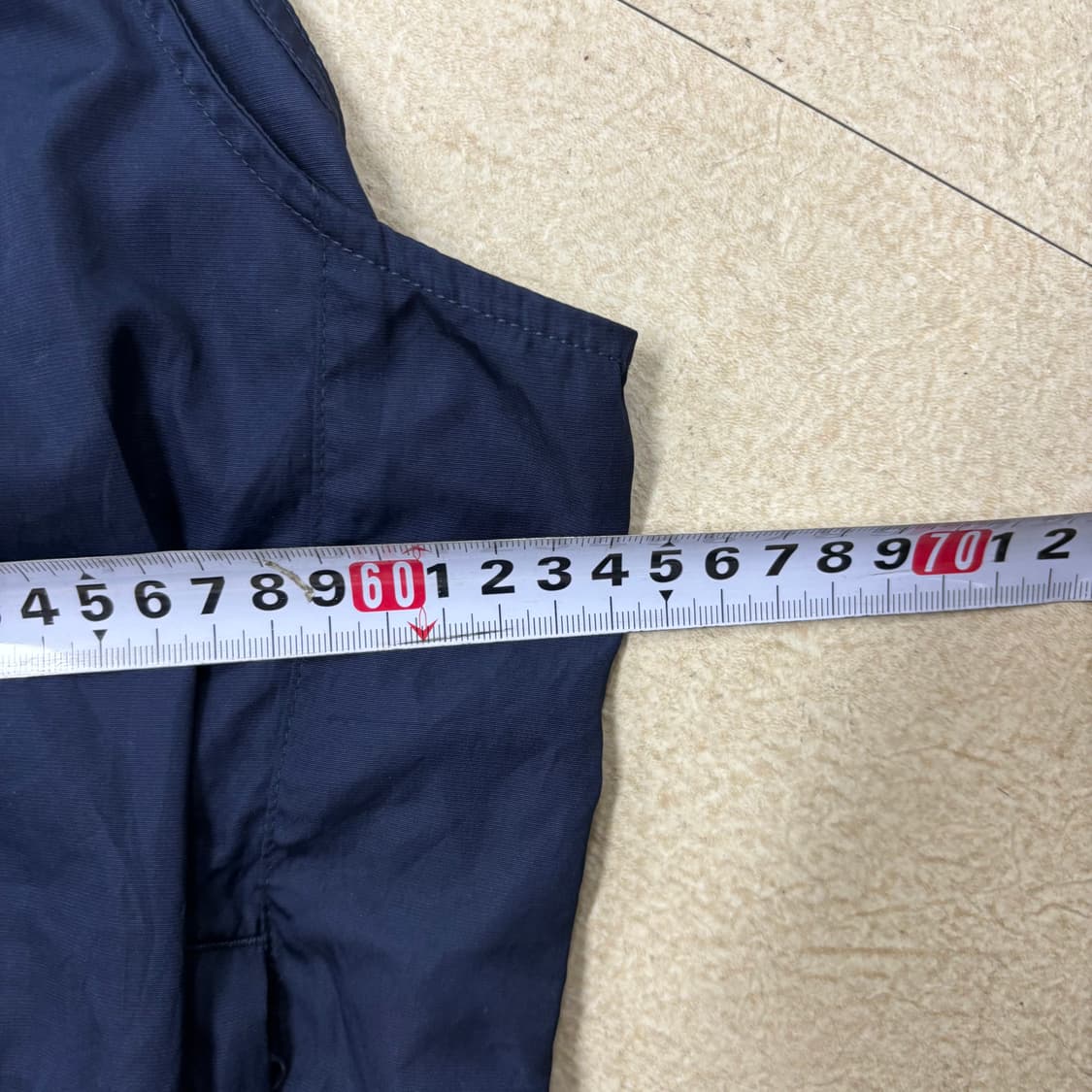 나이키 스우시 올드스쿨 네이비 웜업 베스트 상품이미지5
