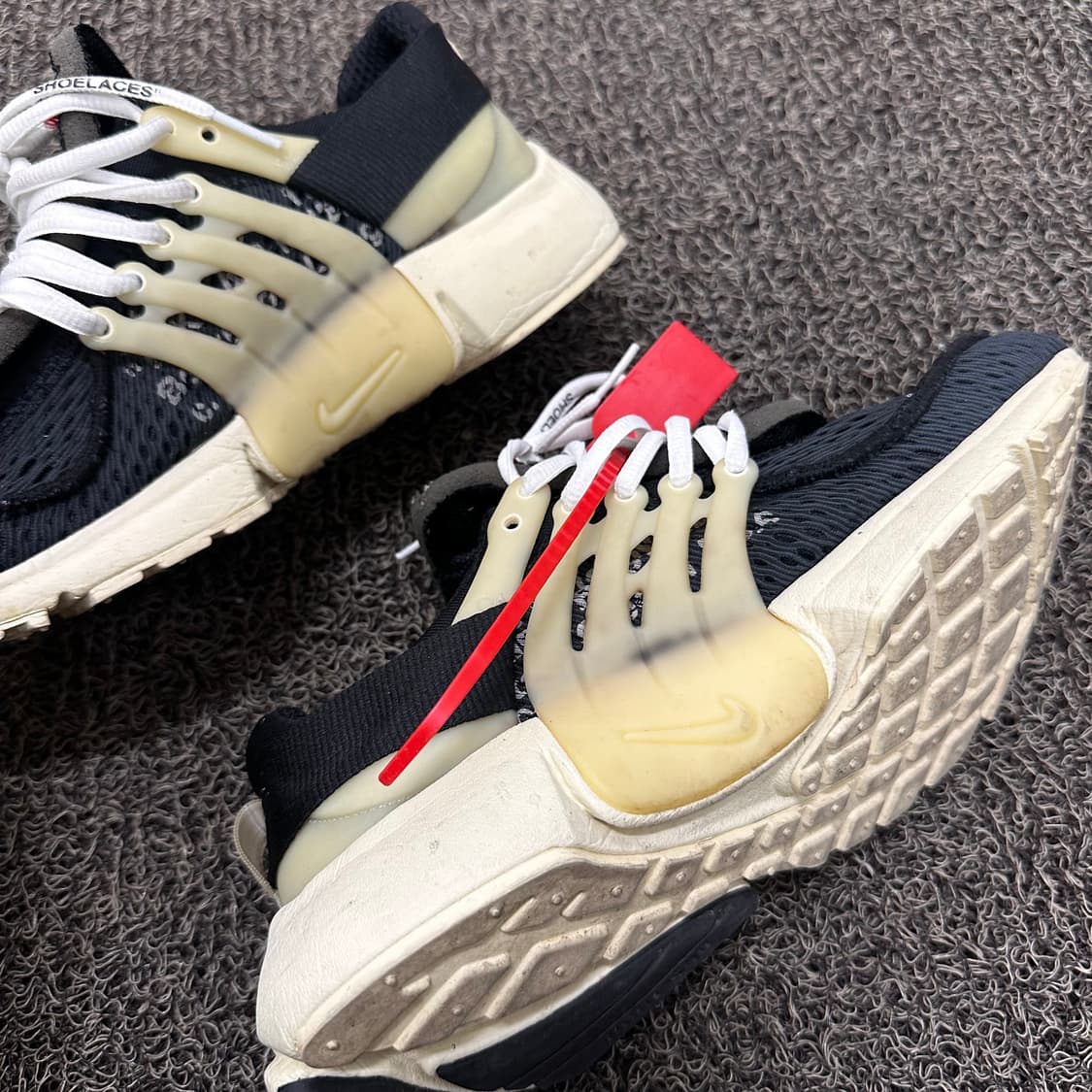 NIKE 나이키 오프화이트 프레스토 운동화 265 상품이미지7