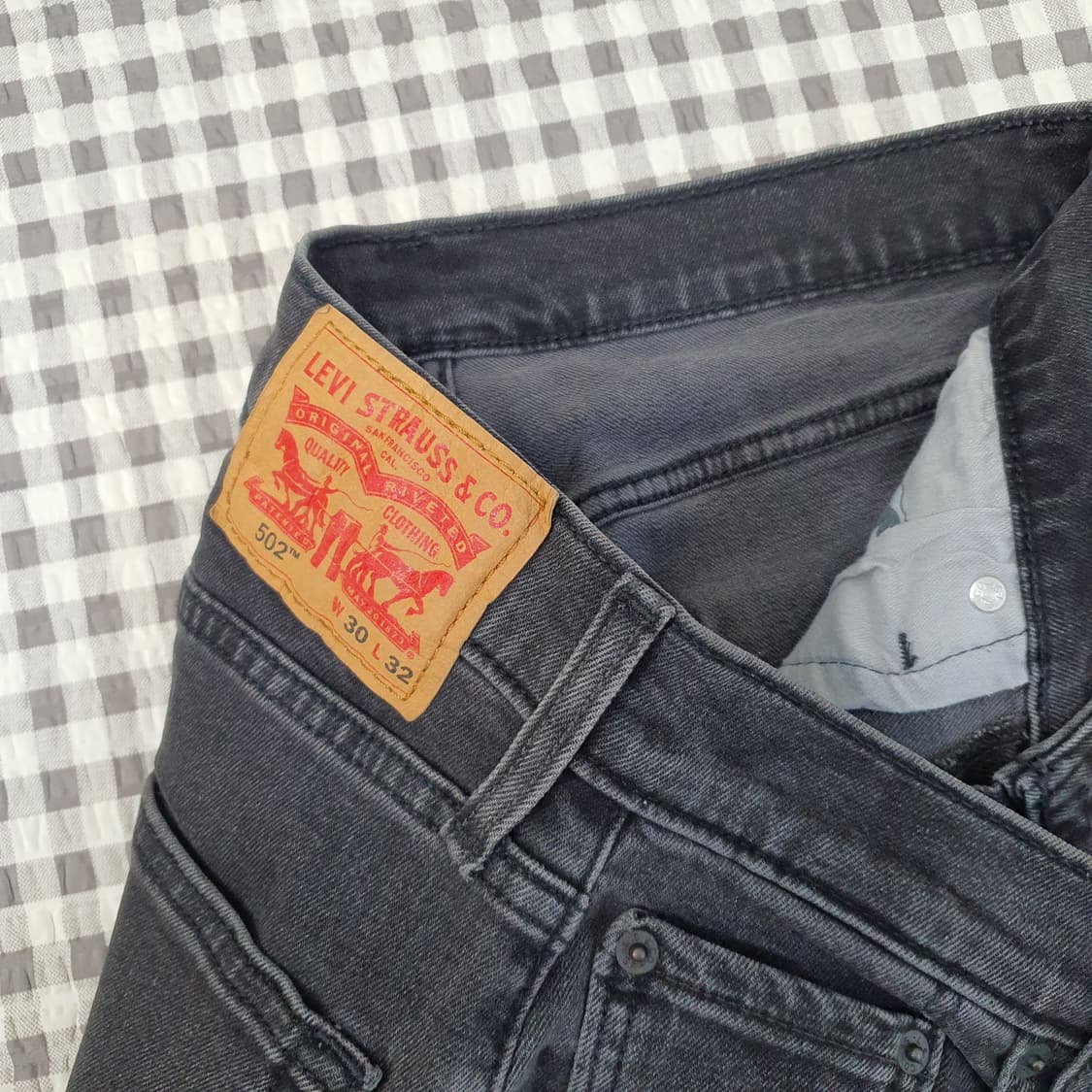 리바이스 502 데님 스판 청바지 남자30 상품이미지2