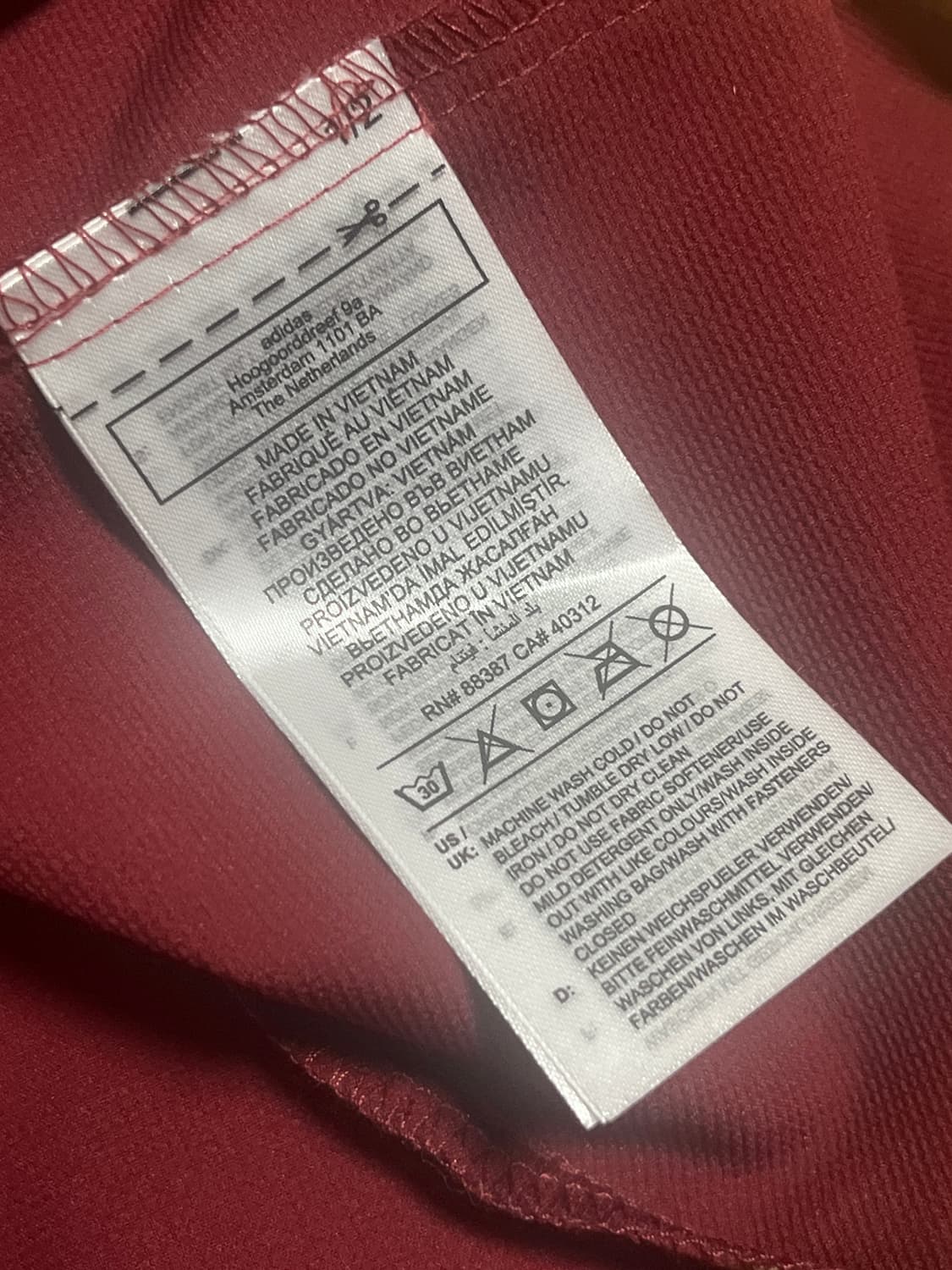 아디다스 아스날 팀가이스트 우븐 재킷 상품이미지4