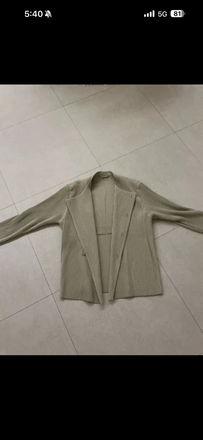 이세이미야케 옴므플리세 자켓 상품이미지1