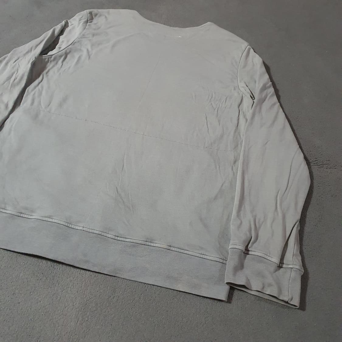 메종마르지엘라 여성 지퍼 디테일 2레이어 롱슬리브 맨투맨 상품이미지6