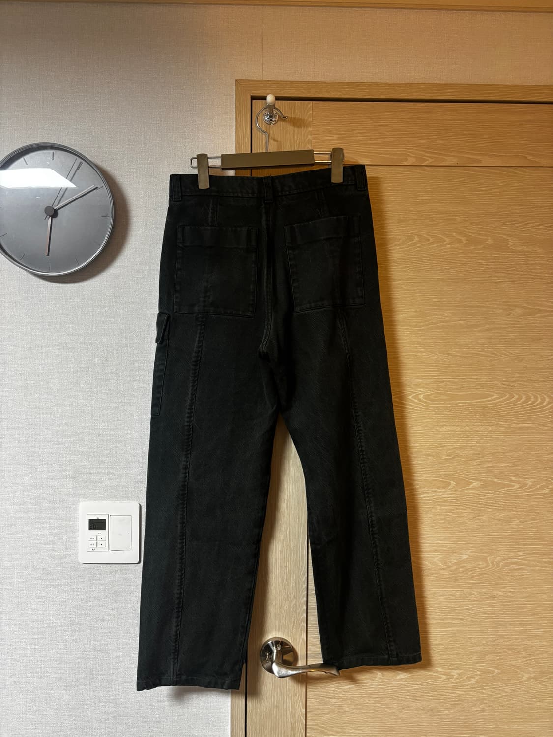 택포/S급) COS 다크 그레이 워크웨어 카고 팬츠 상품이미지4