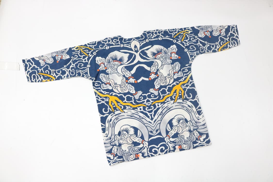 빈티지 이레즈미 그래픽 기모노 셔츠 (L) 상품이미지8