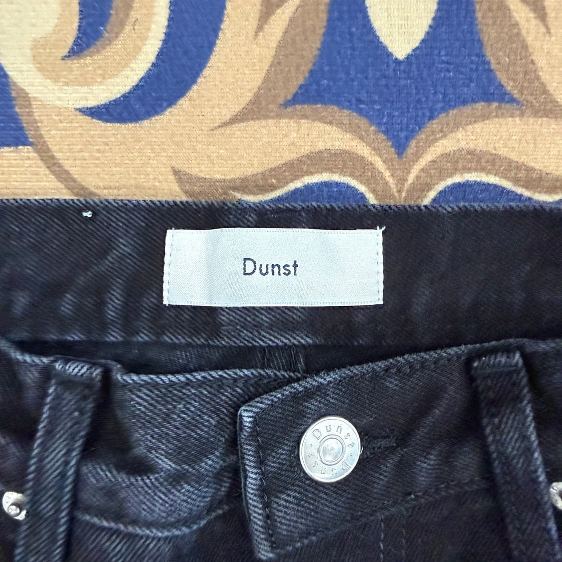 (우먼즈M)던스트 Dunst 흑청 데님팬츠 상품이미지4