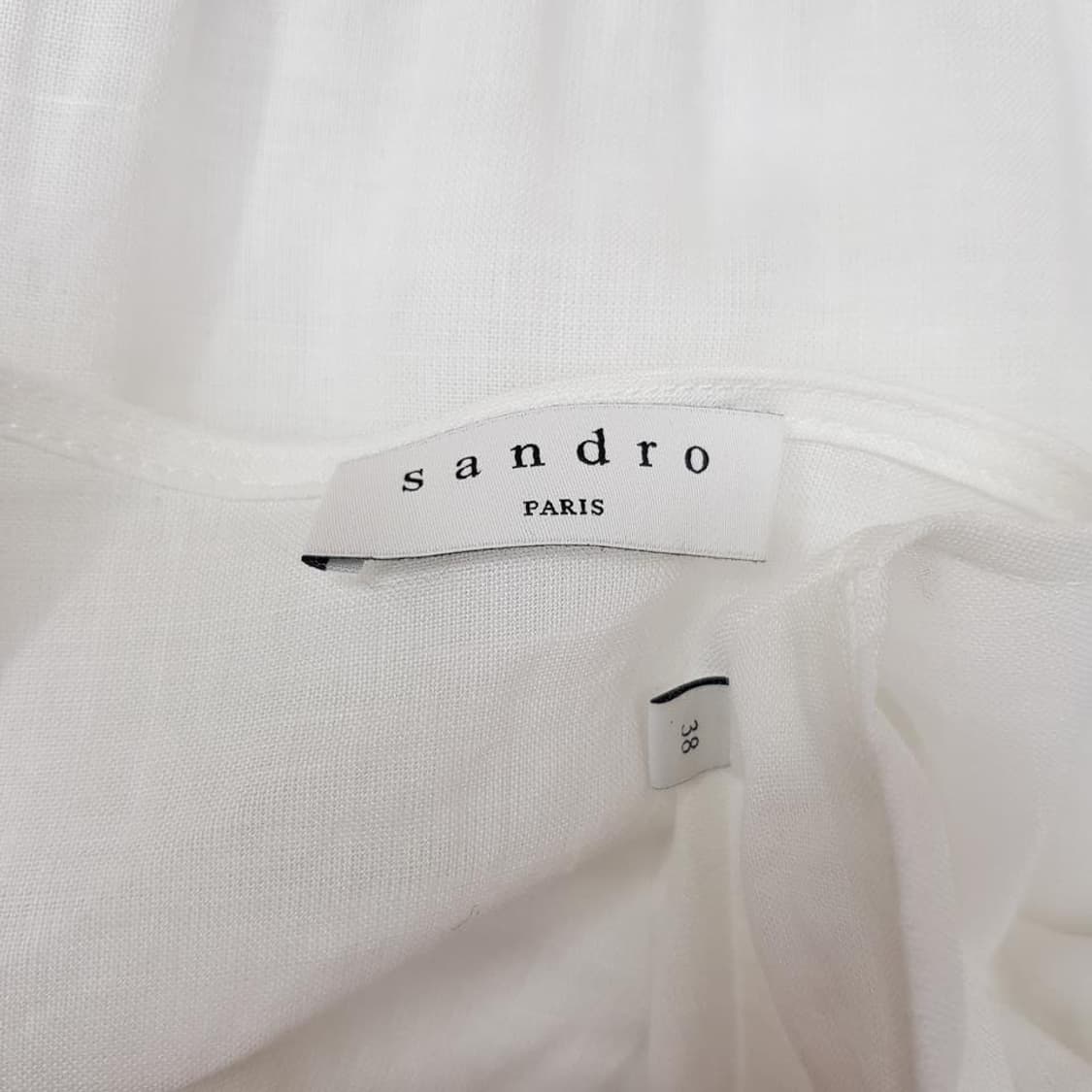 산드로 브이넥 프릴 미니 원피스 38사이즈 상품이미지8