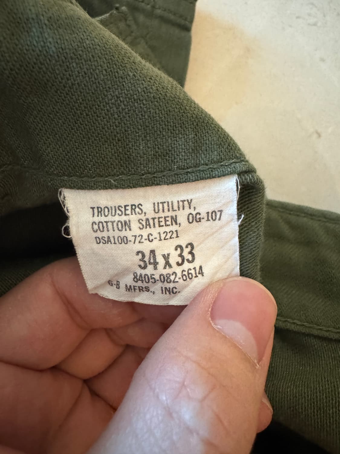 OG 107 퍼티그 팬츠 상품이미지3