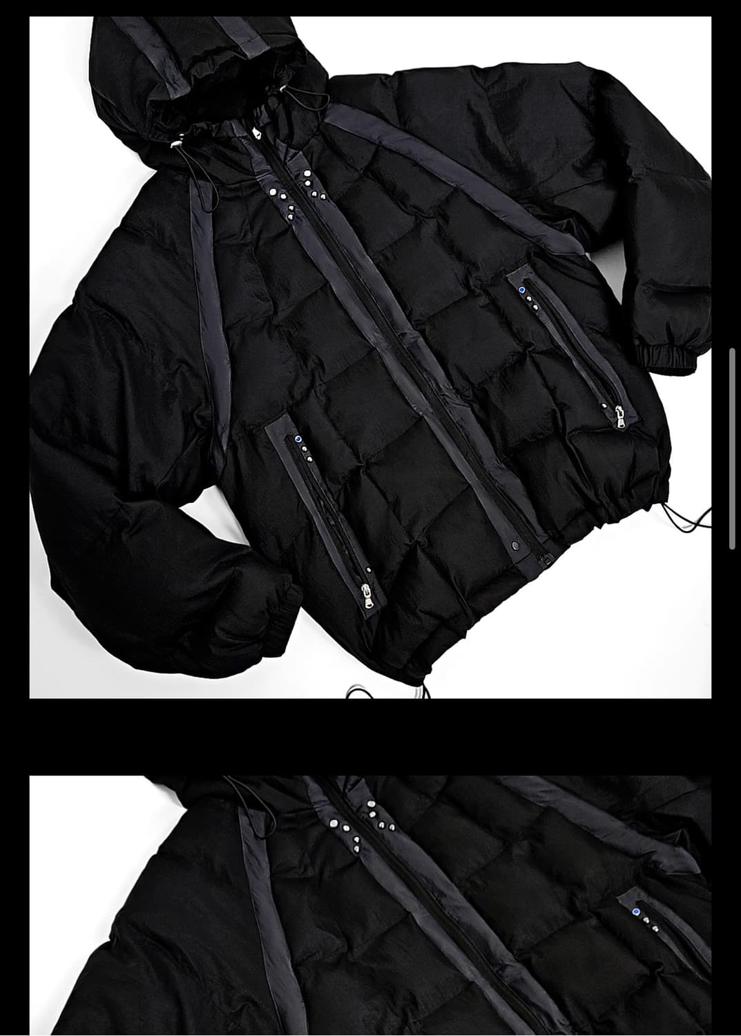 가키하라 파카 패딩 블랙 상품이미지3