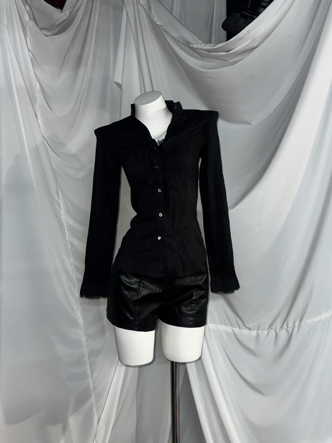 d.i.a 다이아 지브라 무채색 시부야 갸루 코디세트 상품이미지3