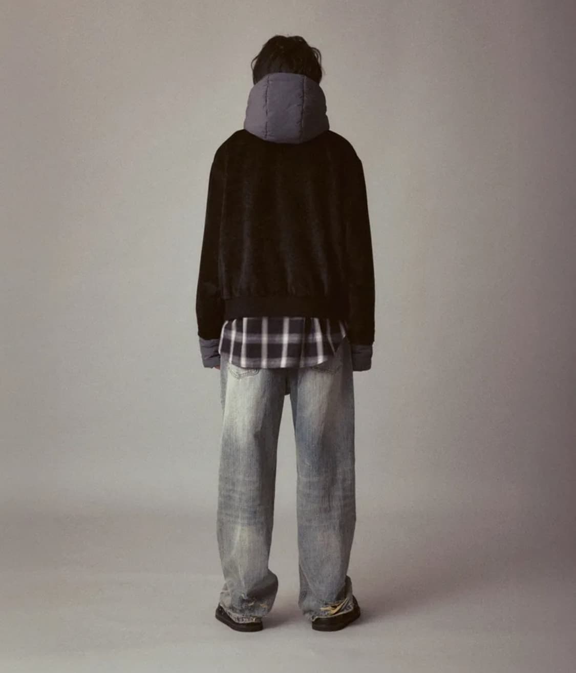 CORD(코드) 멜로 디테치드 키트 벨루어 자켓 M 상품이미지5