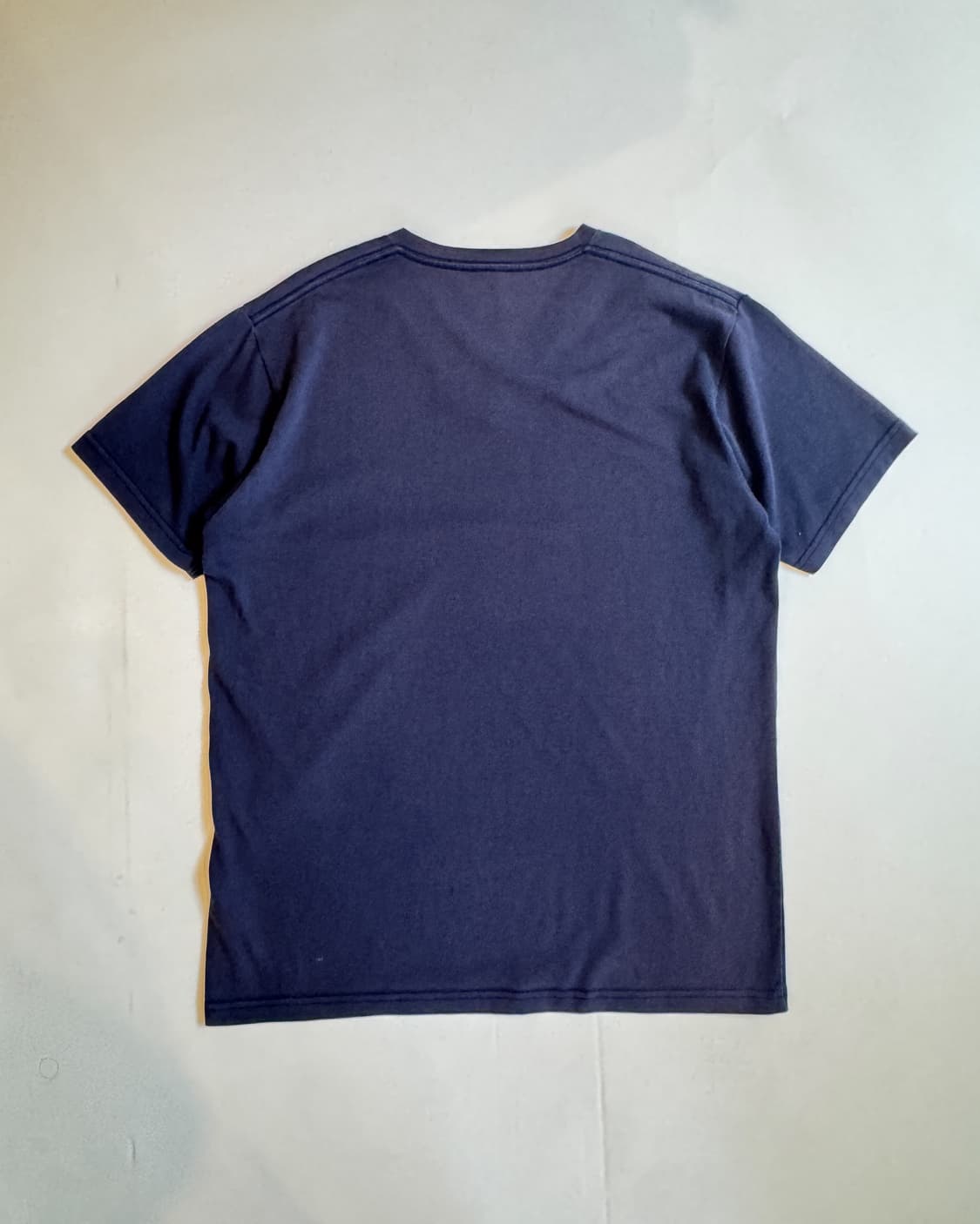 Navy Pigment Washed V-Neck Tee  상품이미지3