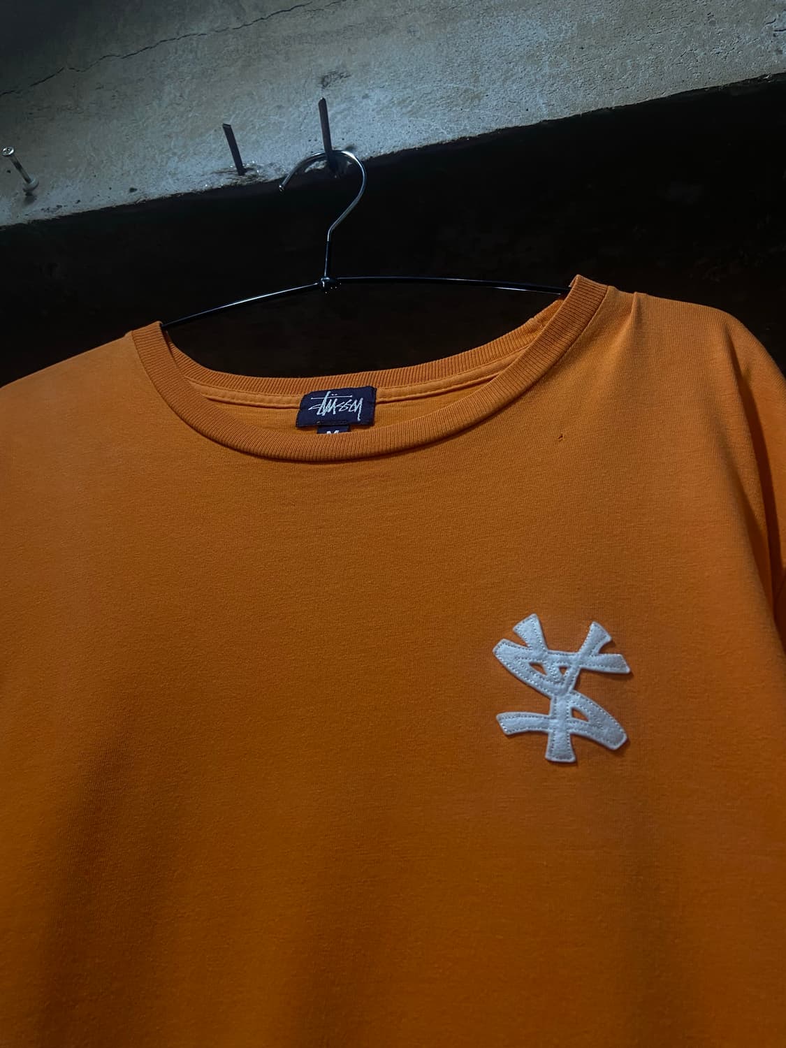 90s stussy 스투시 NY Yankees 오마주 티셔츠  상품이미지1