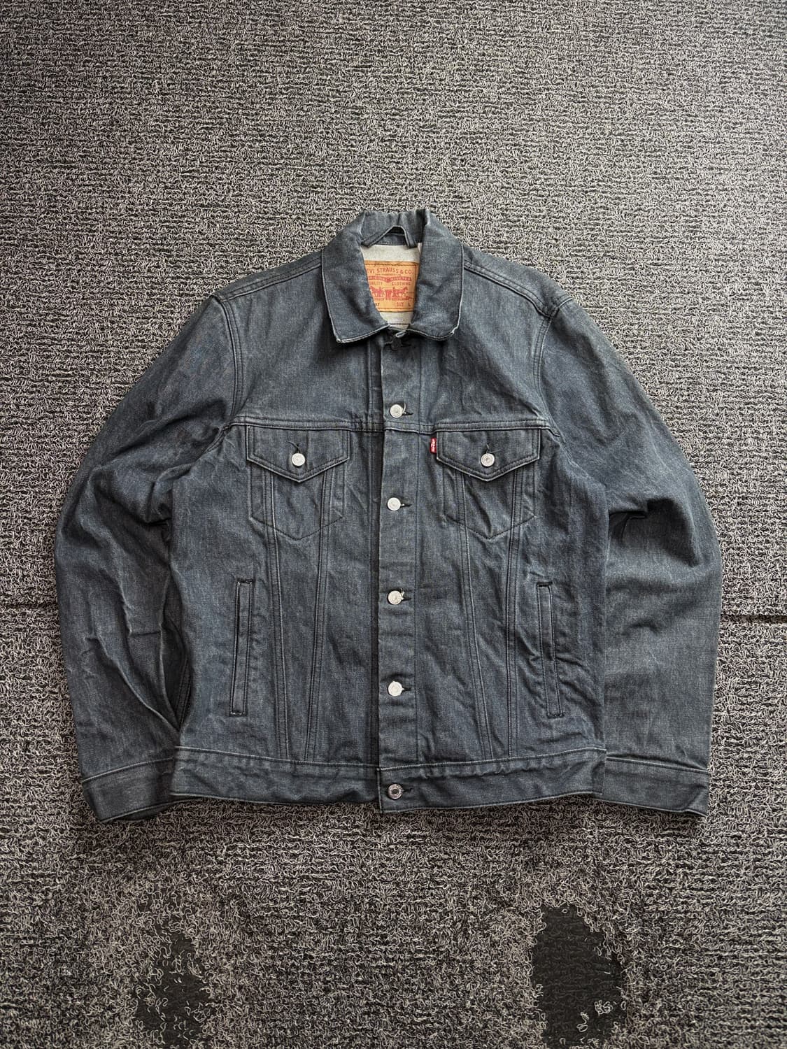 리바이스 흑청 데님 트러커 워크 자켓 3261 상품이미지2