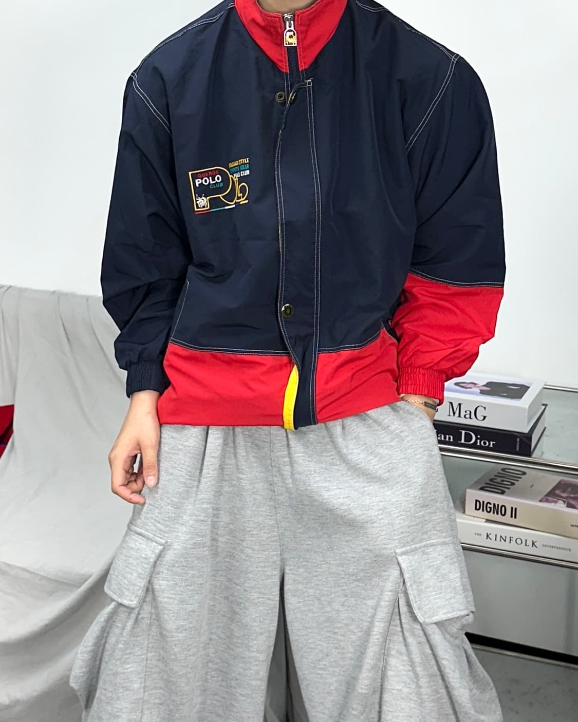 폴로 클럽 90s 올드스쿨 자켓 M 상품이미지2