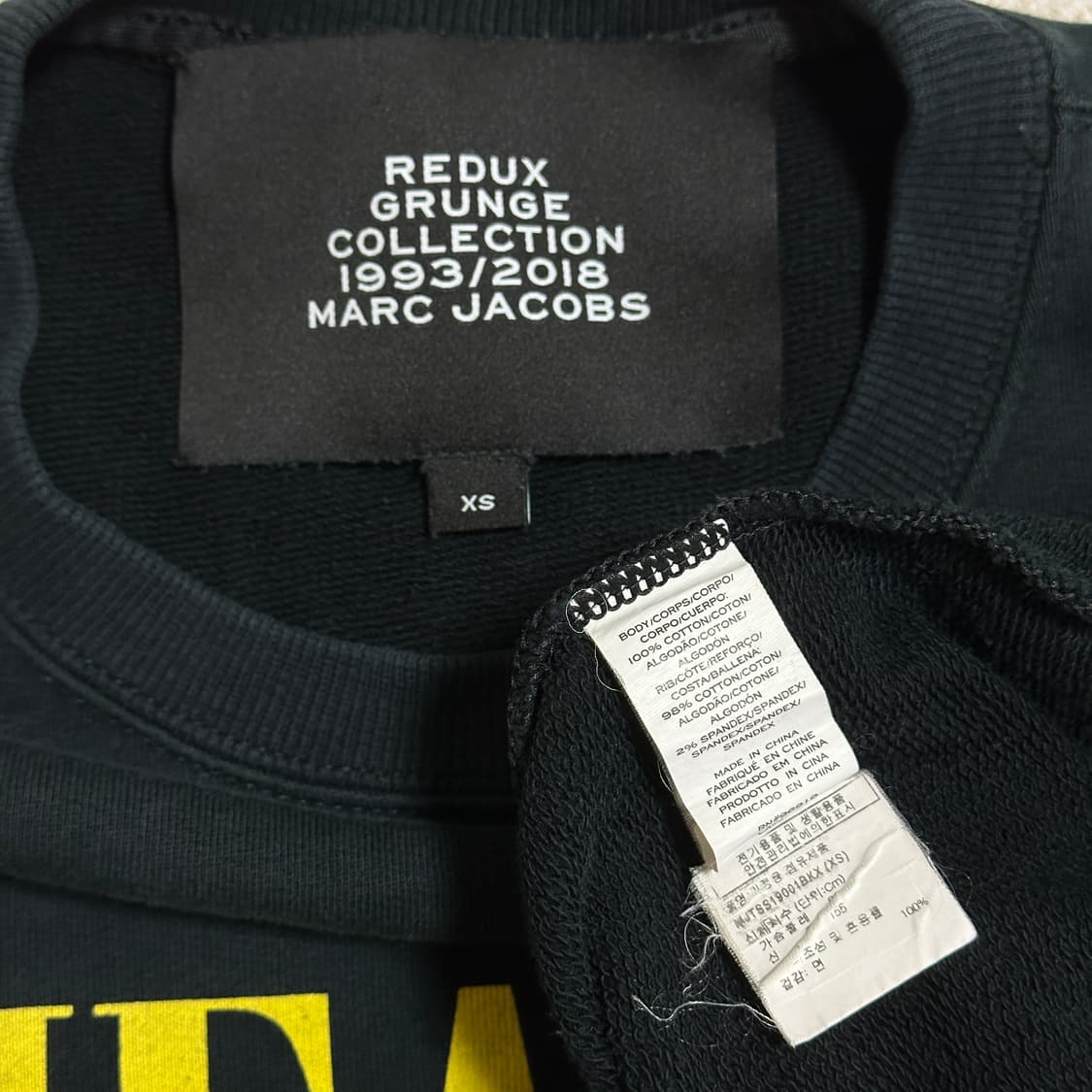 [XS] 마크제이콥스 부틀렉  리덕스 맨투맨 상품이미지4