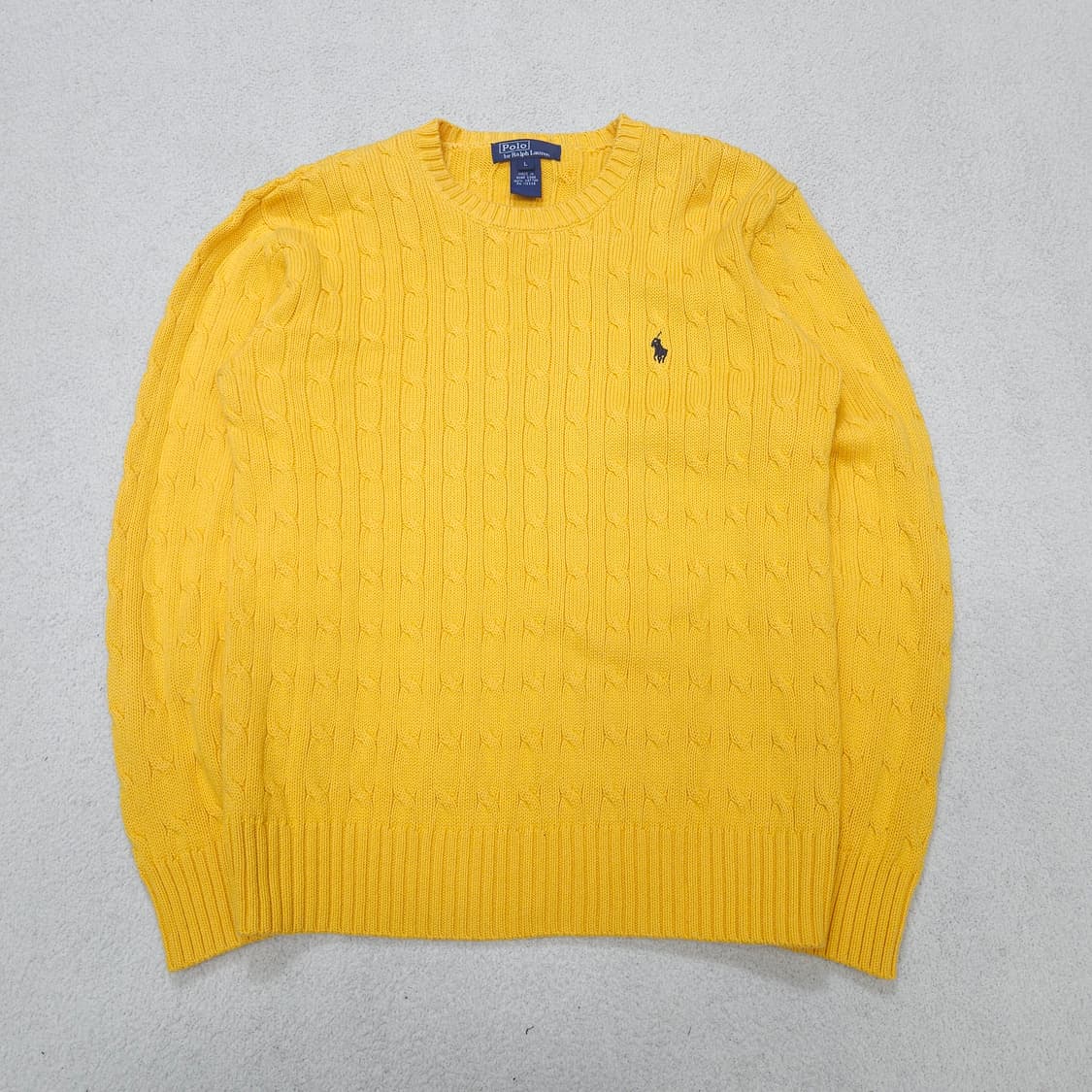 폴로 랄프 로렌 케이블 니트 L 상품이미지1