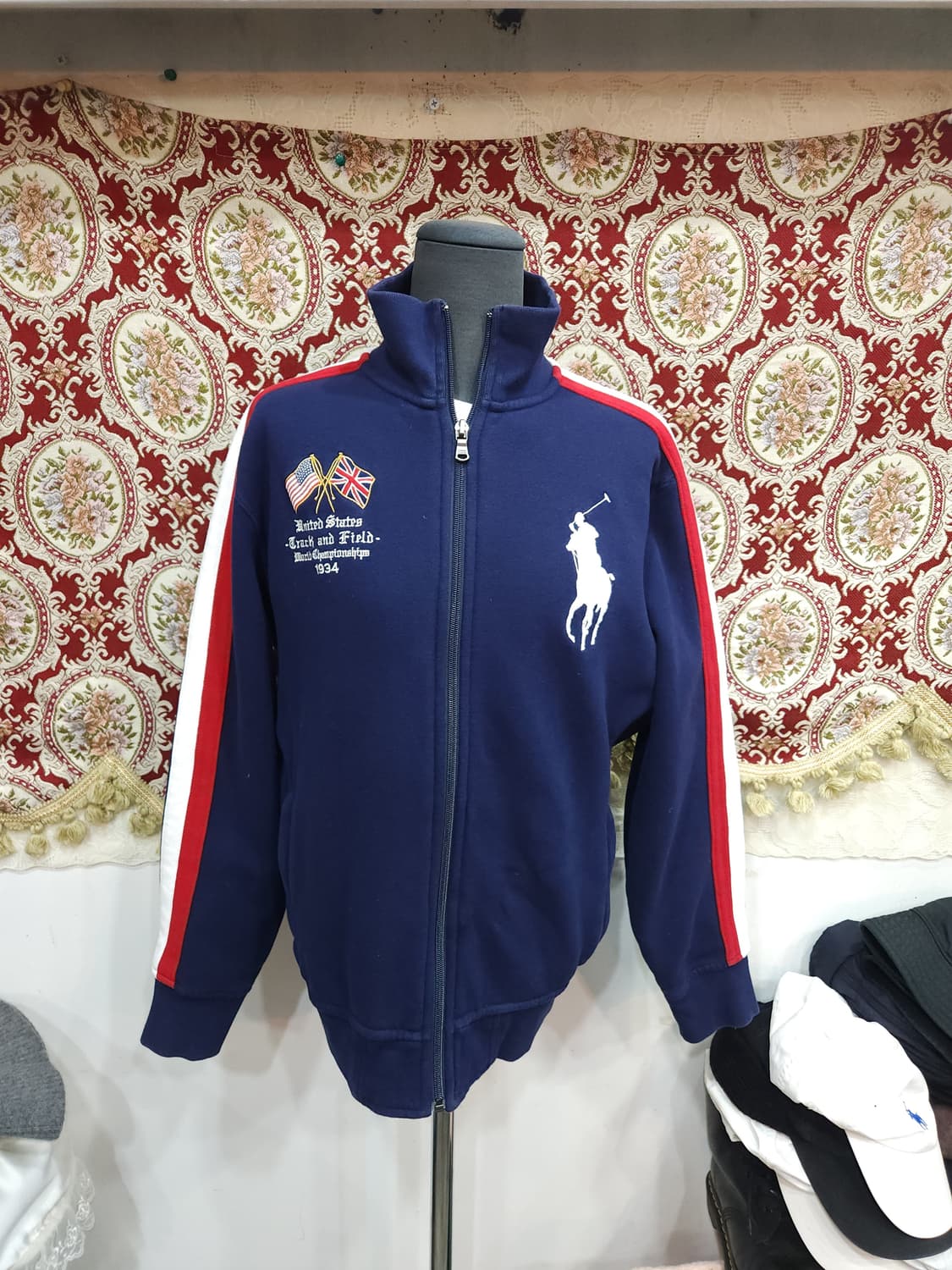 폴로 랄프로렌 usa 빅포니 트랙 엔 필드 집업 자켓

 상품이미지1