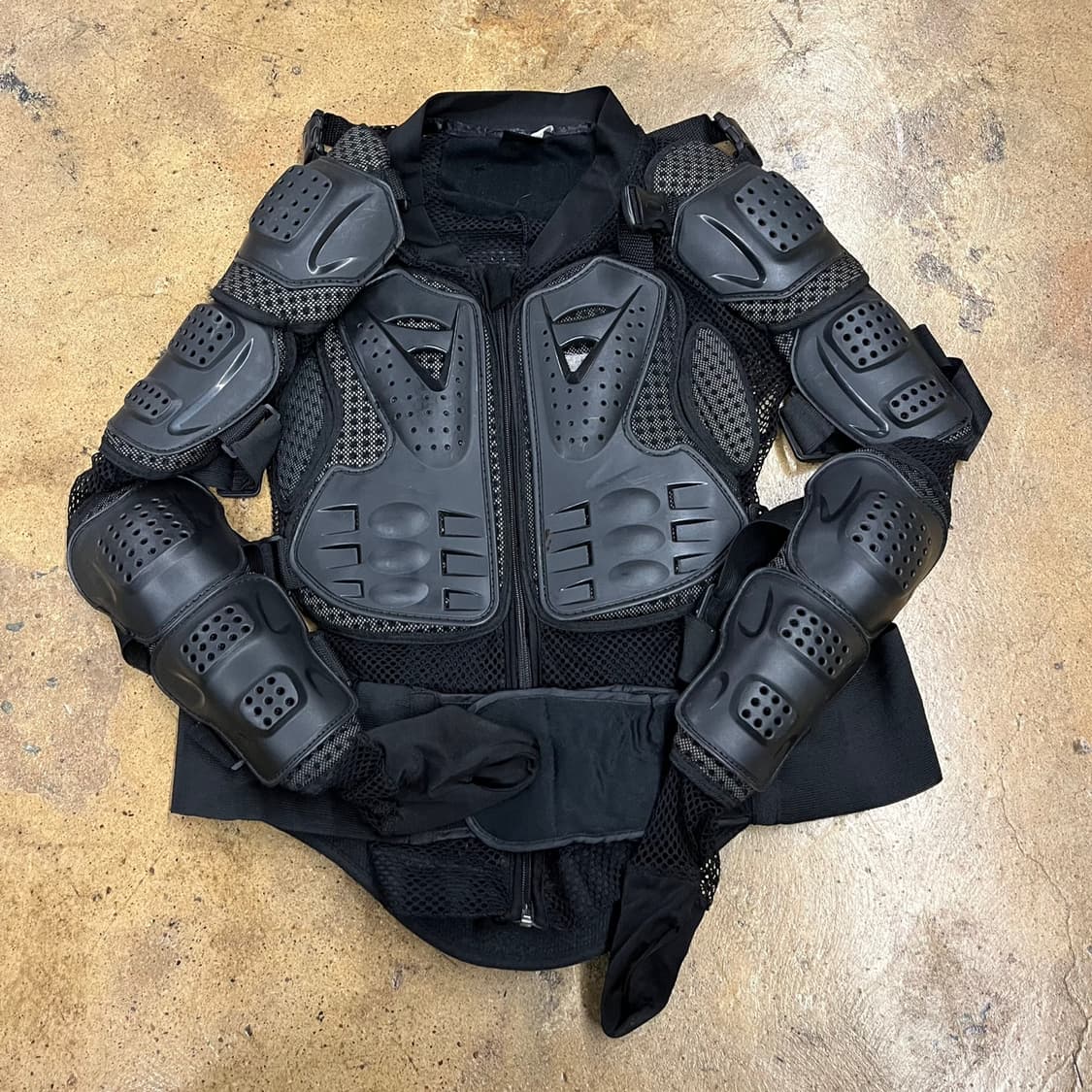 [정품] 블랙 오토바이 보호 조끼 바이크 상체 보호대 b10 상품이미지2