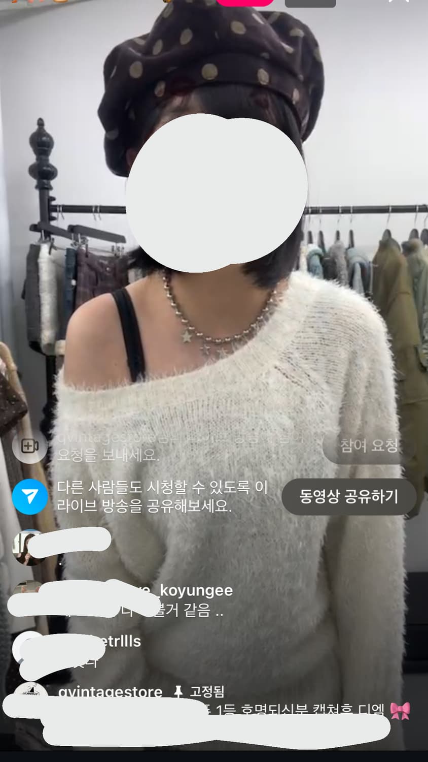 큐빈티지 개대장 니혼진세트 판매 땡땡이 모자 상품이미지2