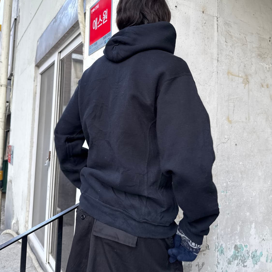 00‘s Russell Athletic Blank Hoodie 상품이미지2