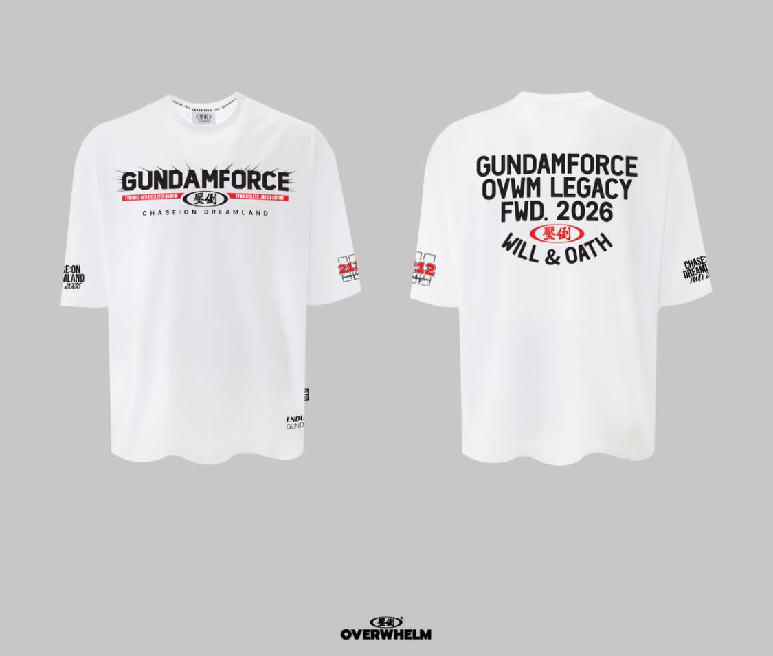 압도 올라운더 건담포스 에디션 반팔 미개봉 새상품 상품이미지1