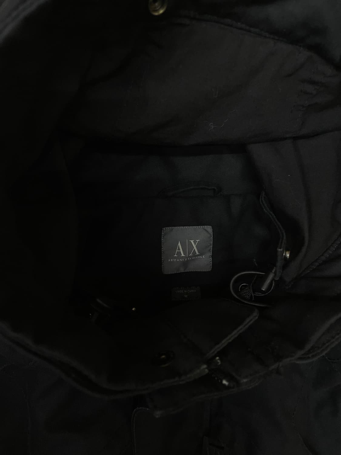 [M] 알마니 익스체인지 고프코어 테크니컬 하이넥 자켓 야상 상품이미지6