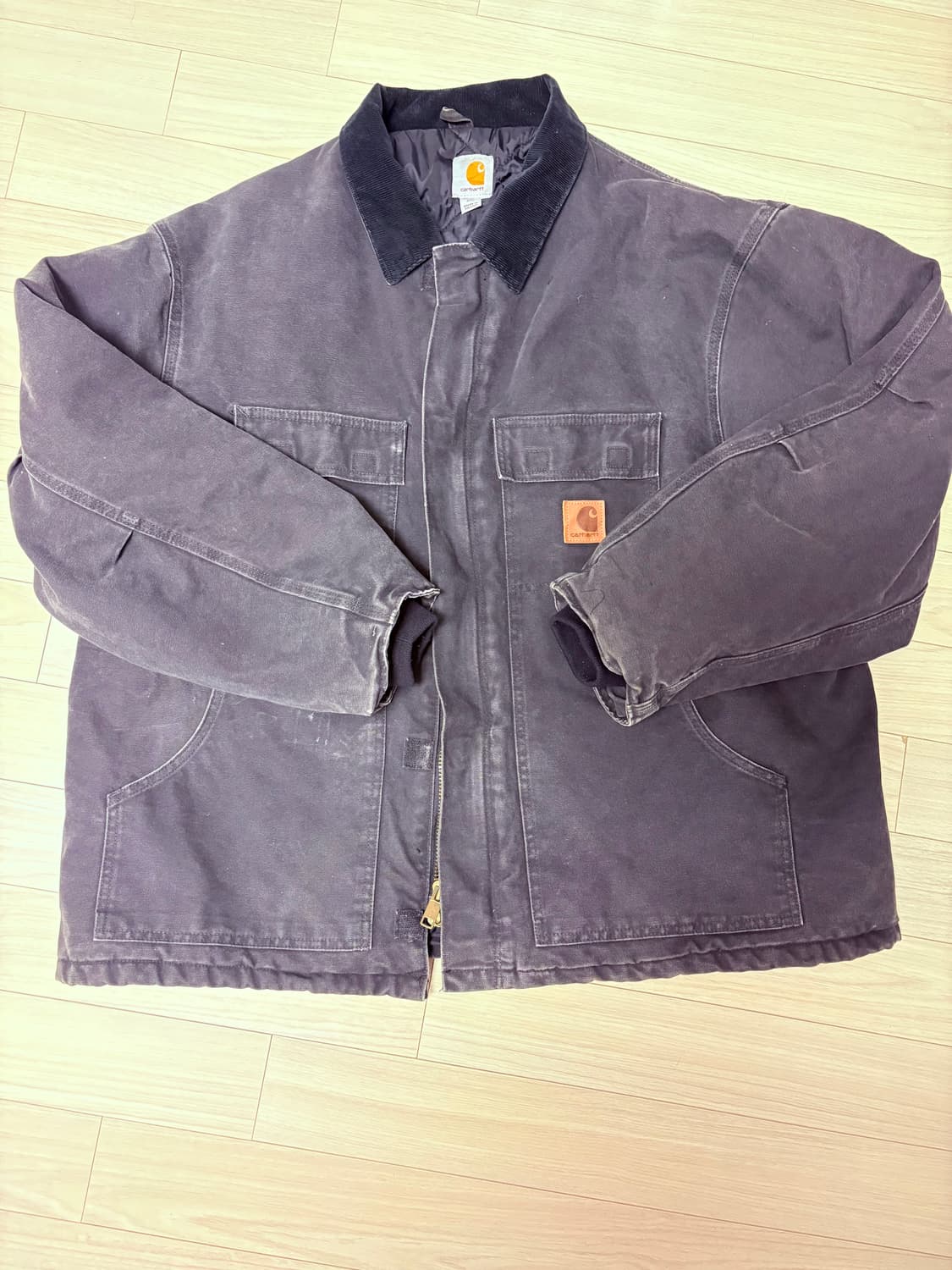 칼하트 초어 덱자켓 2XL 블랙 상품이미지1