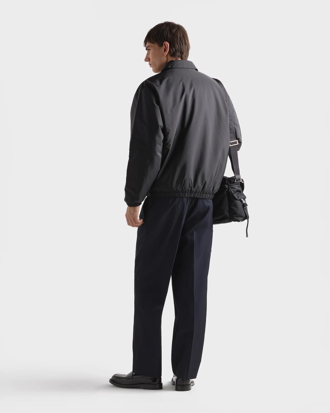 (새제품) 프라다 PRADA 리나일론 블루종 재킷 48 상품이미지5