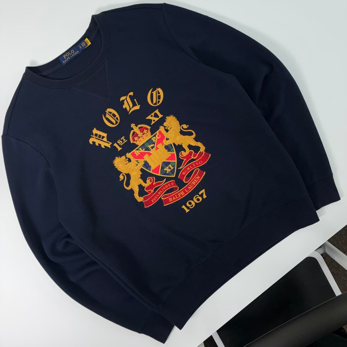 Polo 폴로 랄프로렌 신형 엠브로이드 polo자수 맨투맨 상품이미지2