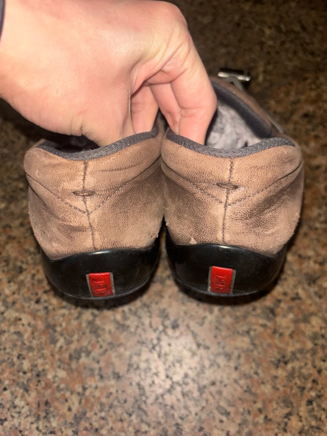 프라다 스포츠 토글로퍼 브라운 38 상품이미지3