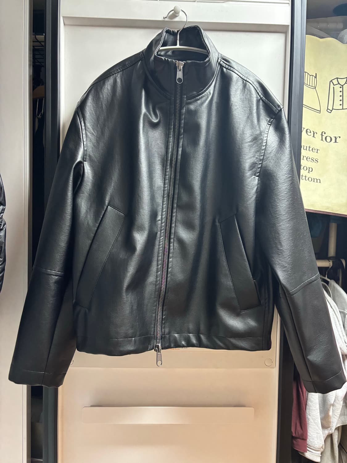 [S] ZARA 레더 자켓 상품이미지3