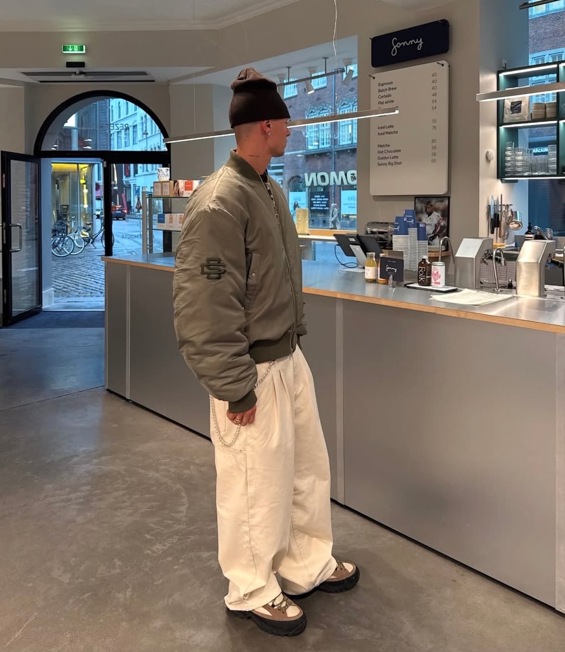 sweatscollective 워크웨어 팬츠 에크루 M 상품이미지2