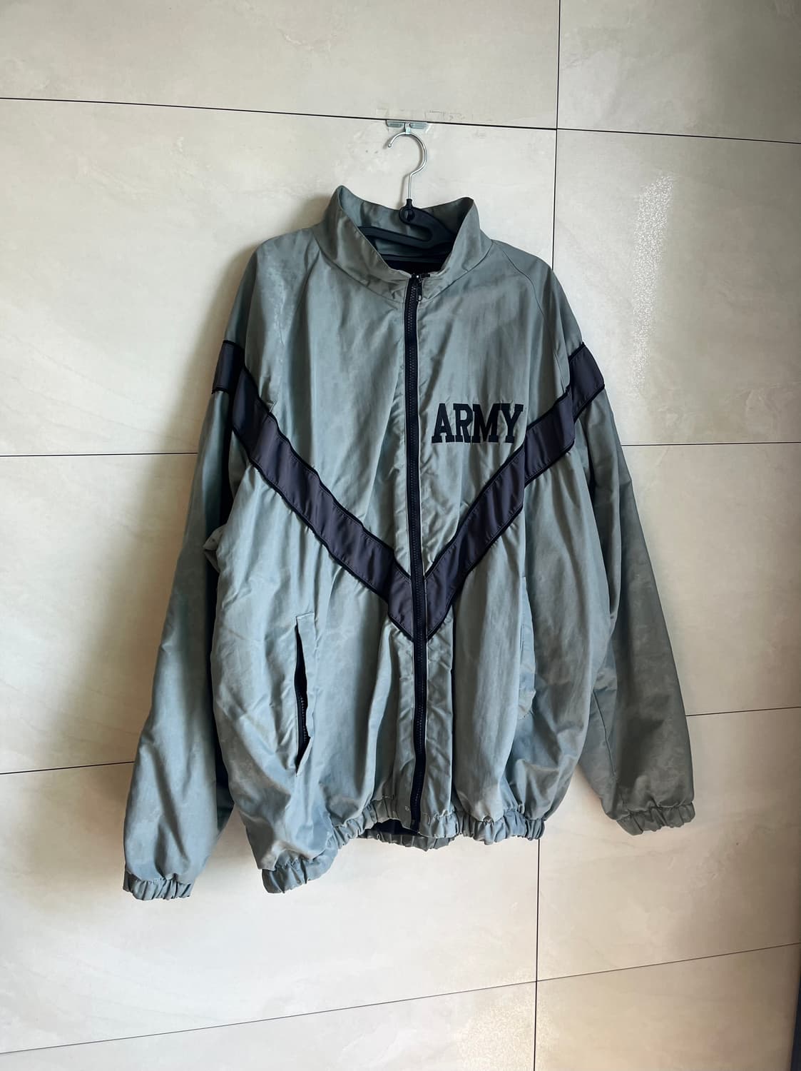 (실측 2XL~3XL 권장) 미군 IPFU 디지털 패턴 바람막이 자켓  상품이미지3