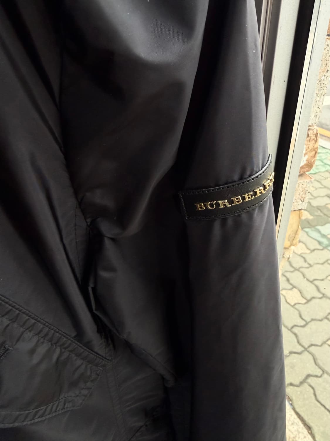 UK8/ 버버리 신형 나일론 트렌치코트 자켓 상품이미지5