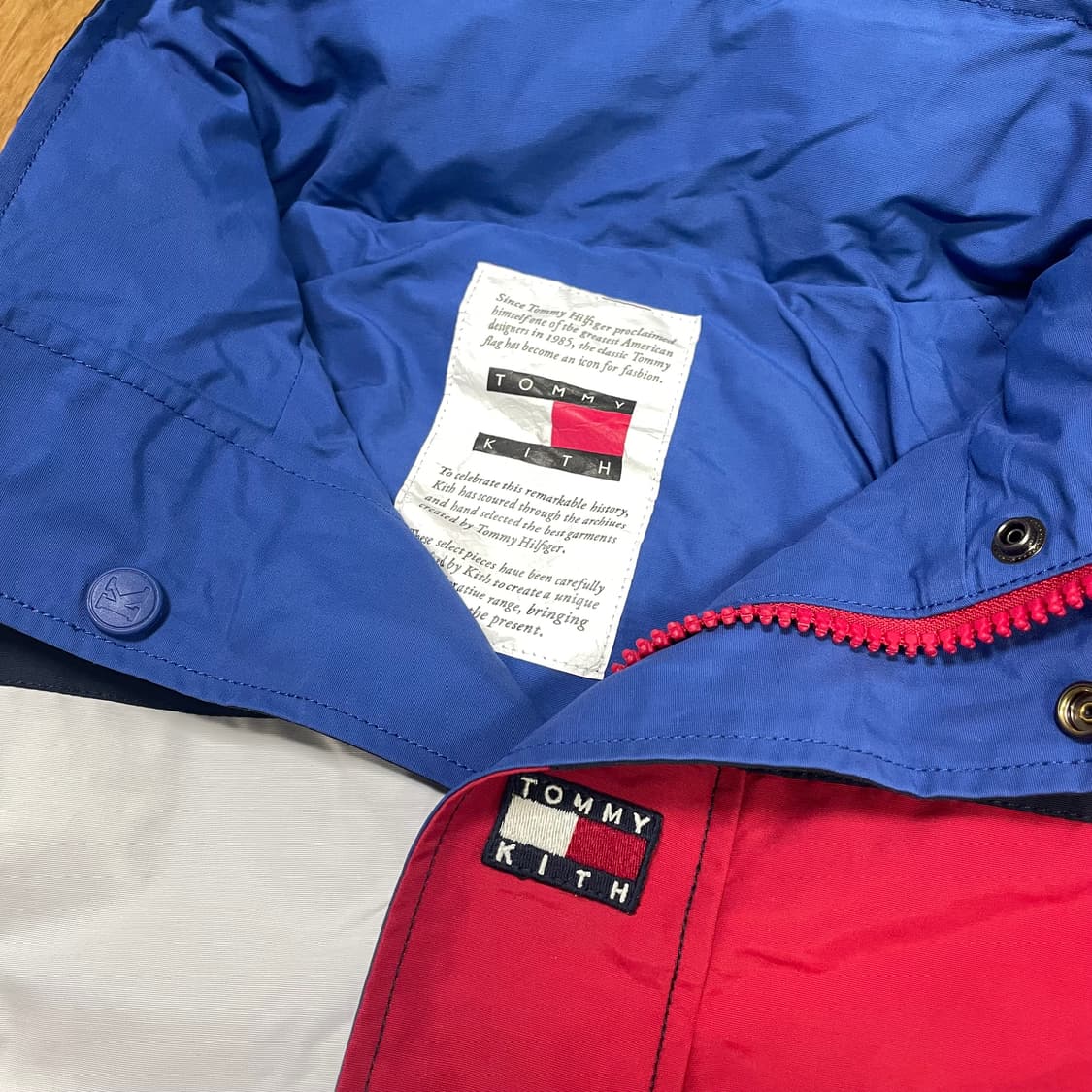 [희귀] 타미힐피거 X 키스 빅로고 리버시블 자켓 XXL 상품이미지3