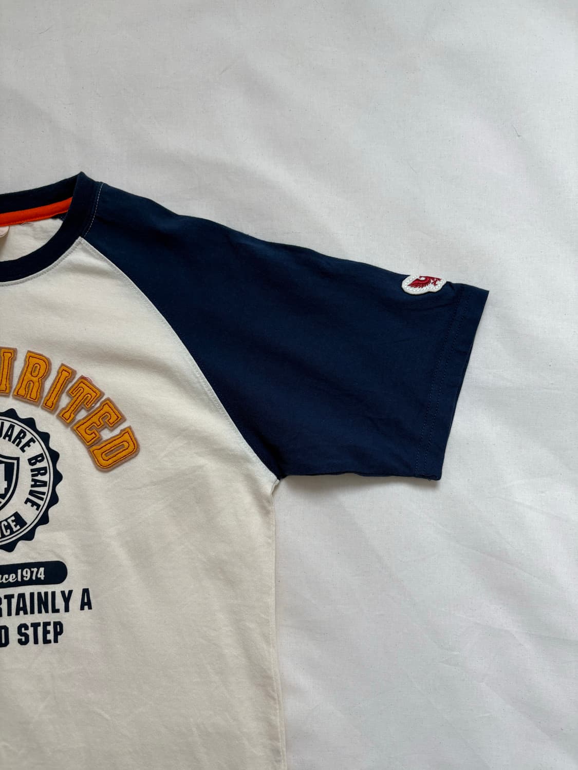 vintage lettering raglan short sleeved t 상품이미지3