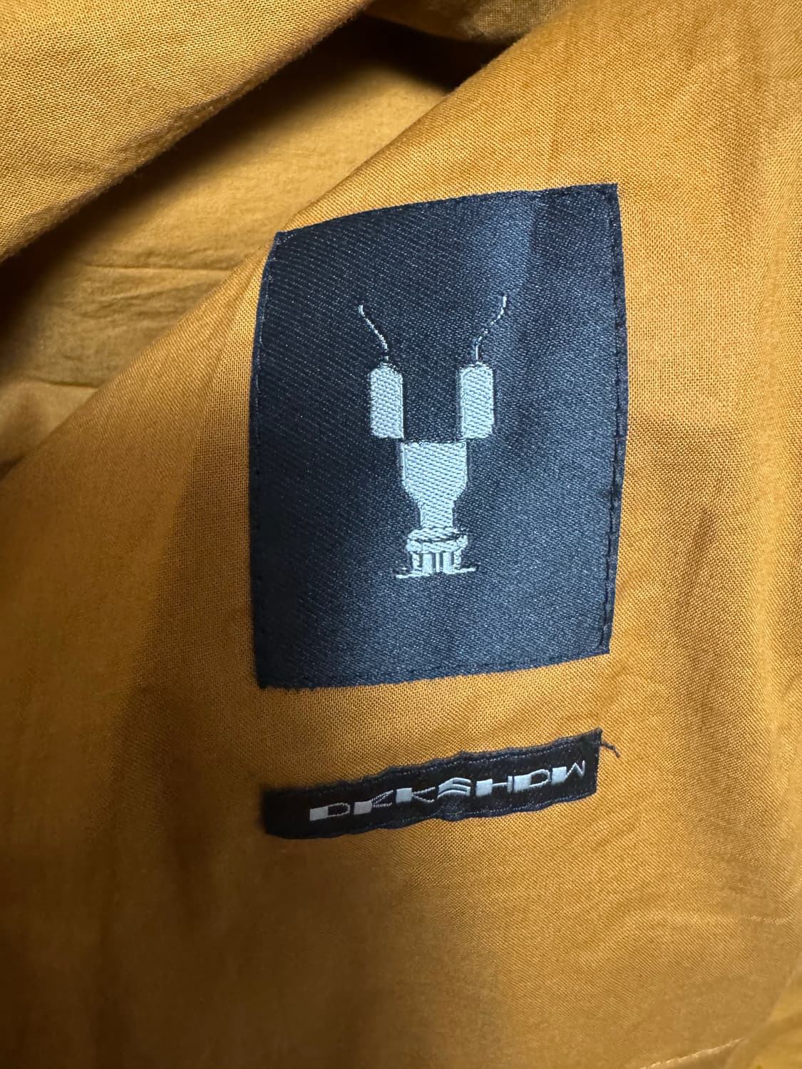 rick owens drkshdw topaz orange bomber 상품이미지3