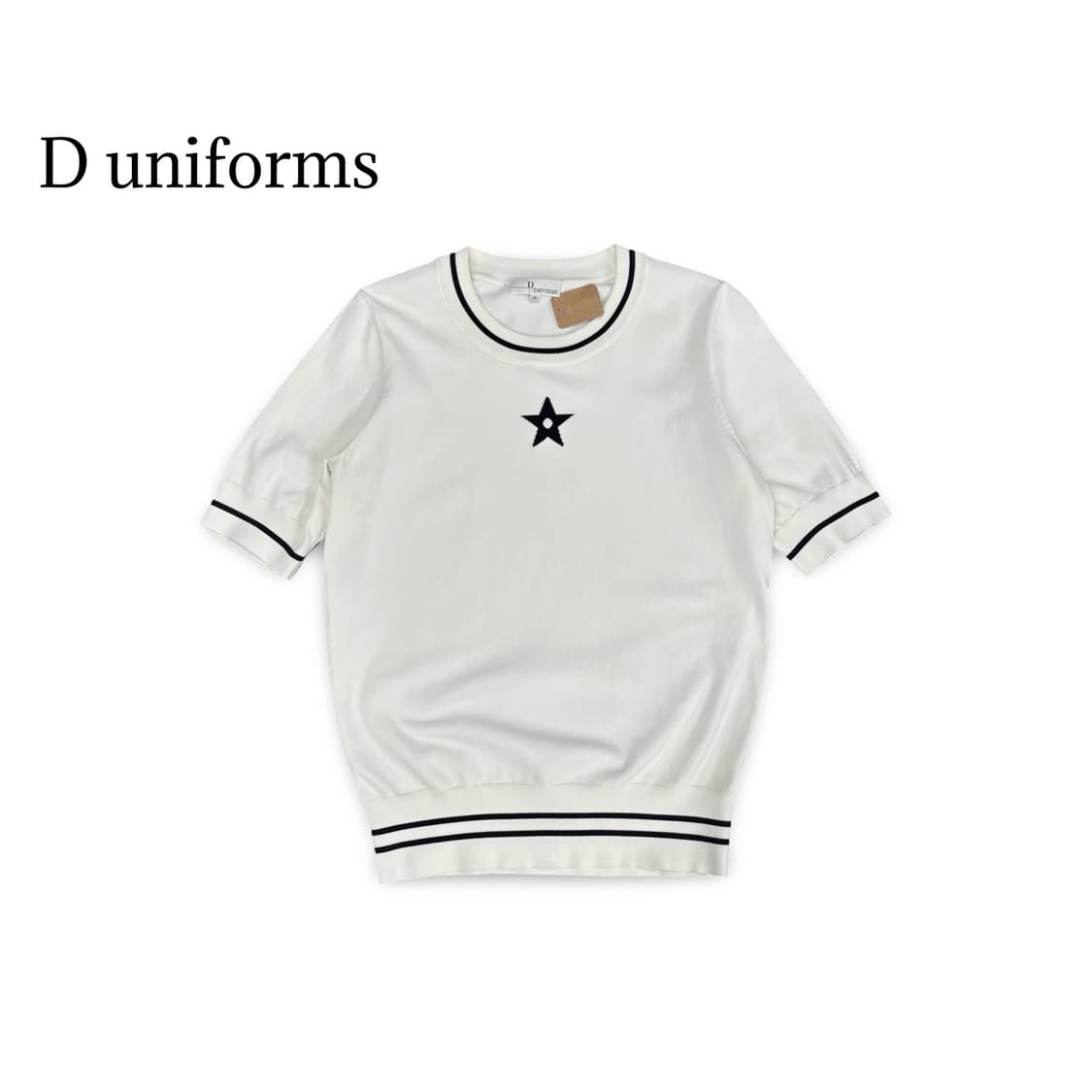 (90)D UNIFORMS 반팔니트 상품이미지1
