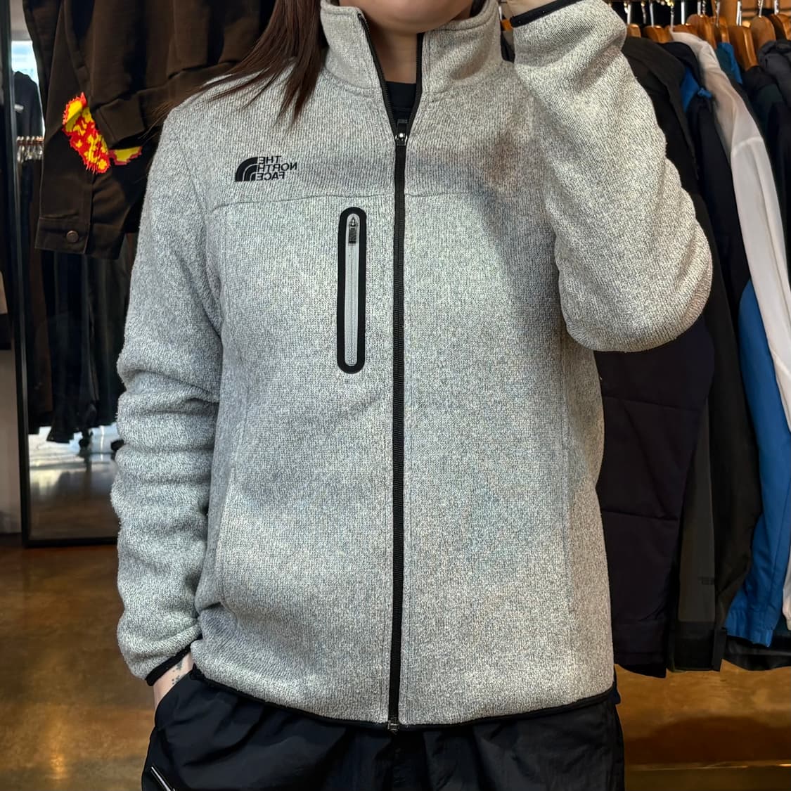 노스페이스 플리스 집업 상품이미지1