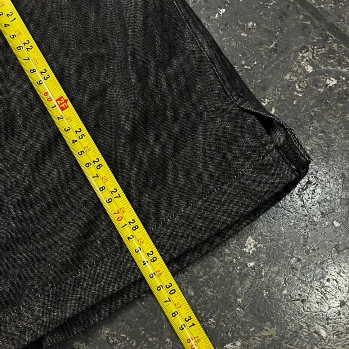 100 후부 올드스쿨 데님셔츠  상품이미지8