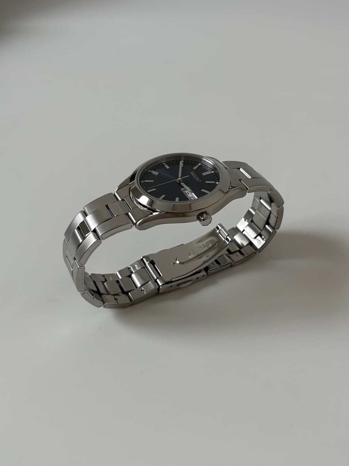 2000s Dark Navy Dial Silver Quartz 상품이미지6