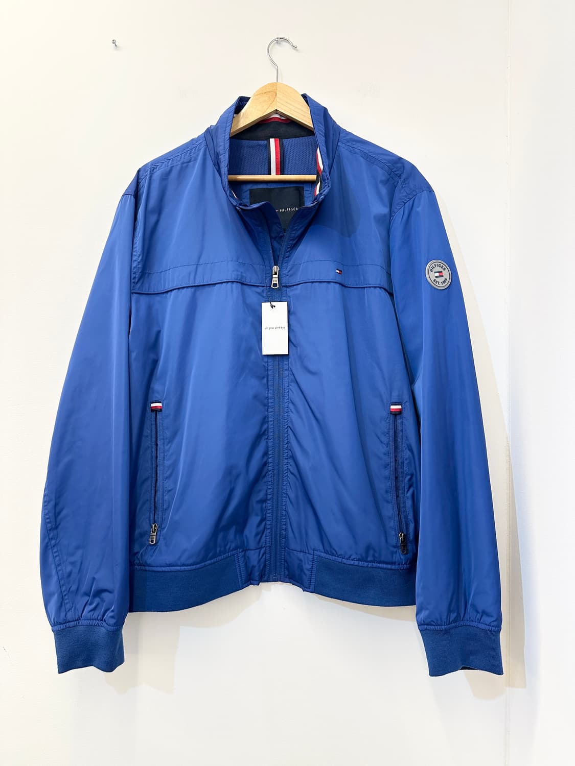 타미 힐피거 블루 바람막이 점퍼 상품이미지1