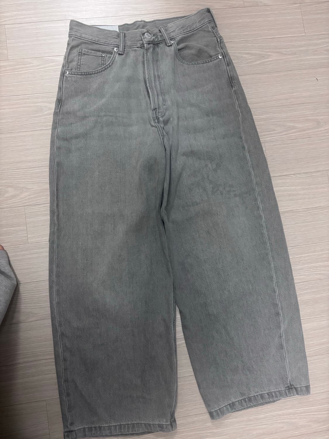 h&m 슈퍼배기 진 그레이 28/30 상품이미지2