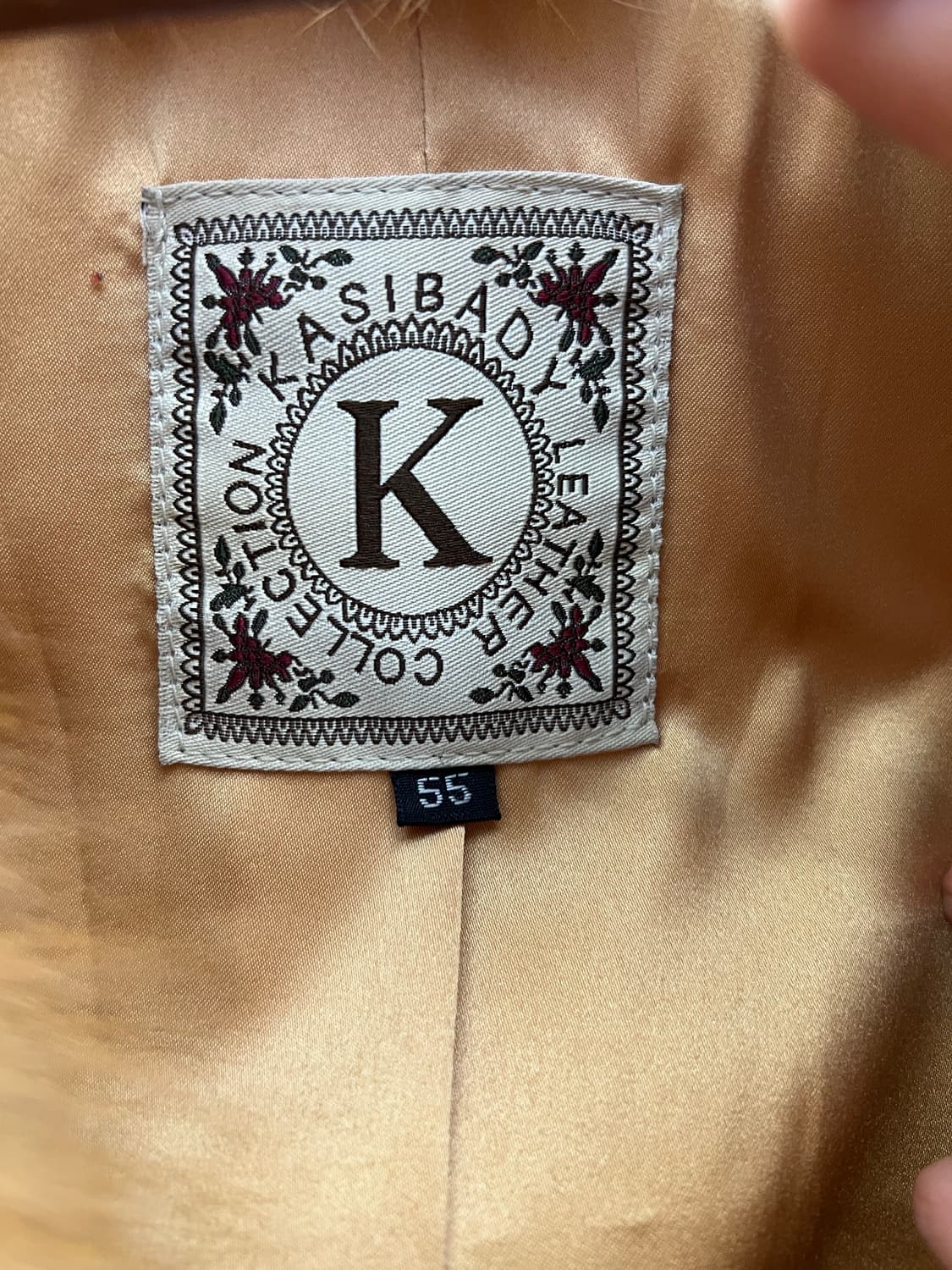 Golden Brown Real Fur Jacket 상품이미지3